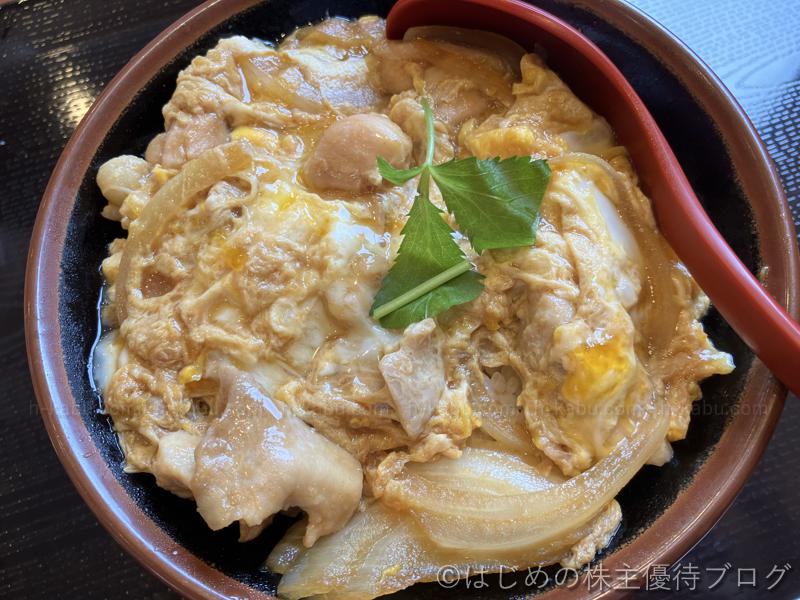 丸亀製麺親子丼