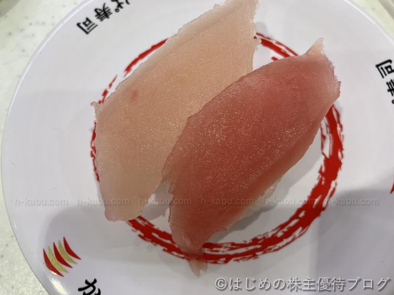 かっぱ寿司　まぐろびんちょうまぐろ