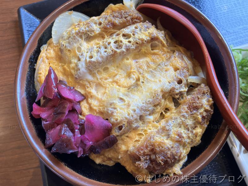 丸亀製麺 かつ丼